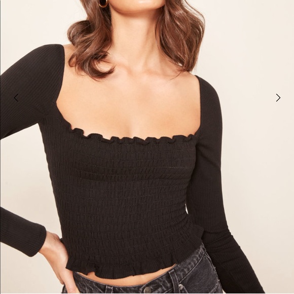 SOLD ✨ nwt reformation sable top - Picture 3 of 8